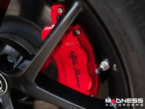 Alfa Romeo Stelvio Brake Caliper Cover Kit - Set of 4 Alfa Romeo Stelvio Brake Caliper Cover Kit - Set of 4